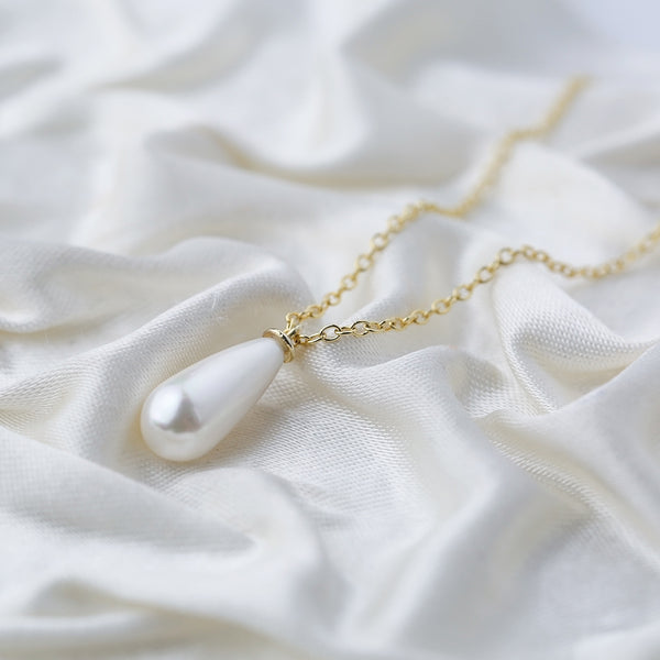 NECKLACE &  DROP  FRESHWATER PEARL
